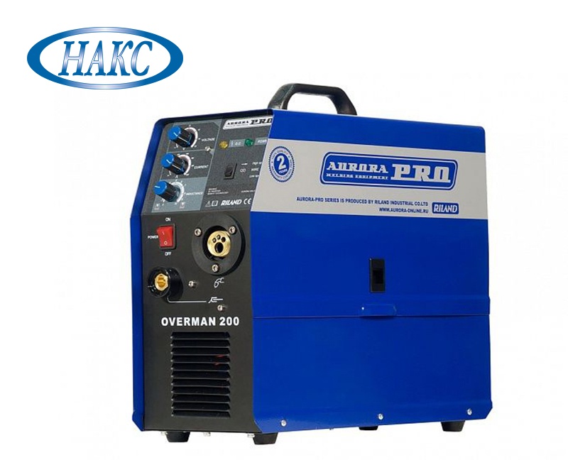 картинка Инверторный сварочный полуавтомат AuroraPRO OVERMAN 200 (MOSFET) от магазина Одежда+