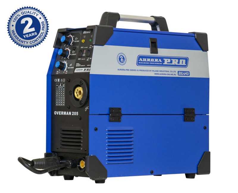 картинка Инверторный сварочный полуавтомат AuroraPRO OVERMAN 205 (MOSFET) от магазина Одежда+