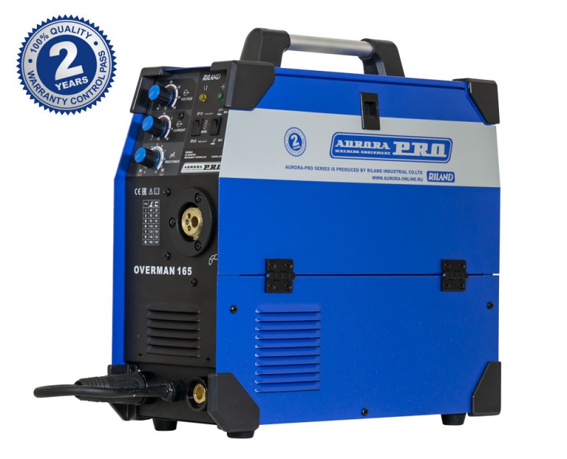 картинка Инверторный сварочный полуавтомат AuroraPRO OVERMAN 165 (MOSFET) от магазина Одежда+