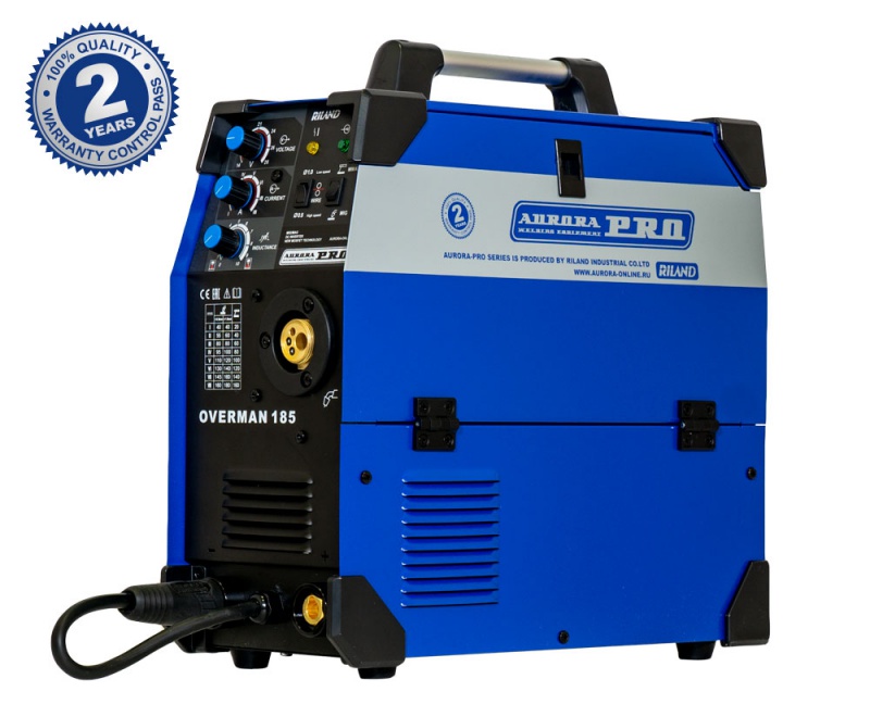 картинка Инверторный сварочный полуавтомат AuroraPRO OVERMAN 185 (MOSFET) от магазина Одежда+